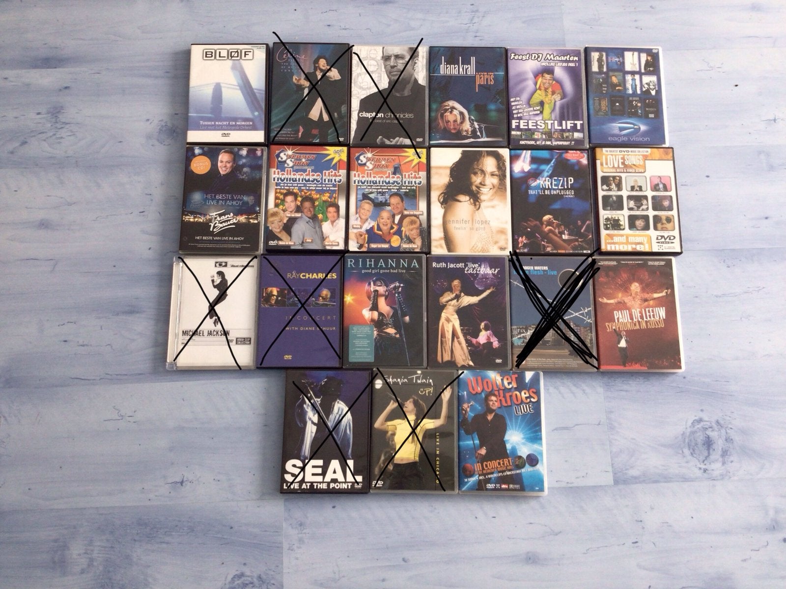 Diverse dvd’s van artiesten, Alle leeftijden, Ophalen of Verzenden, Zo goed als nieuw, Concert