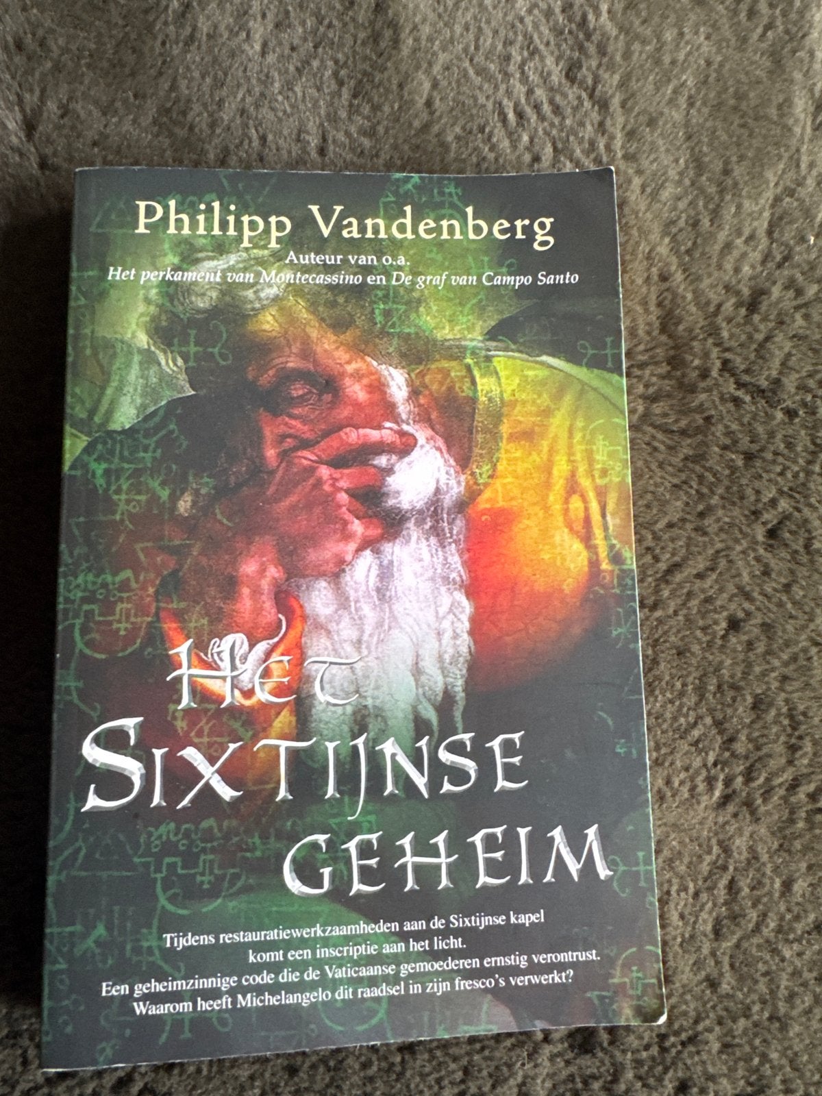 Het Sixtijnse Geheim - Philipp Vandenberg, Ophalen of Verzenden, Gelezen