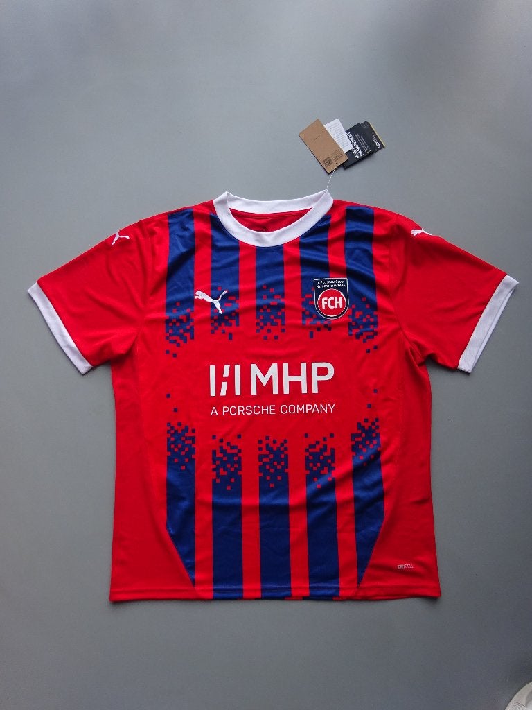 Voetbalshirt FC Heidenheim thuis 2024 - 2025 Maat L, Meerkleurig, Nieuw, Ophalen of Verzenden, Voetbal