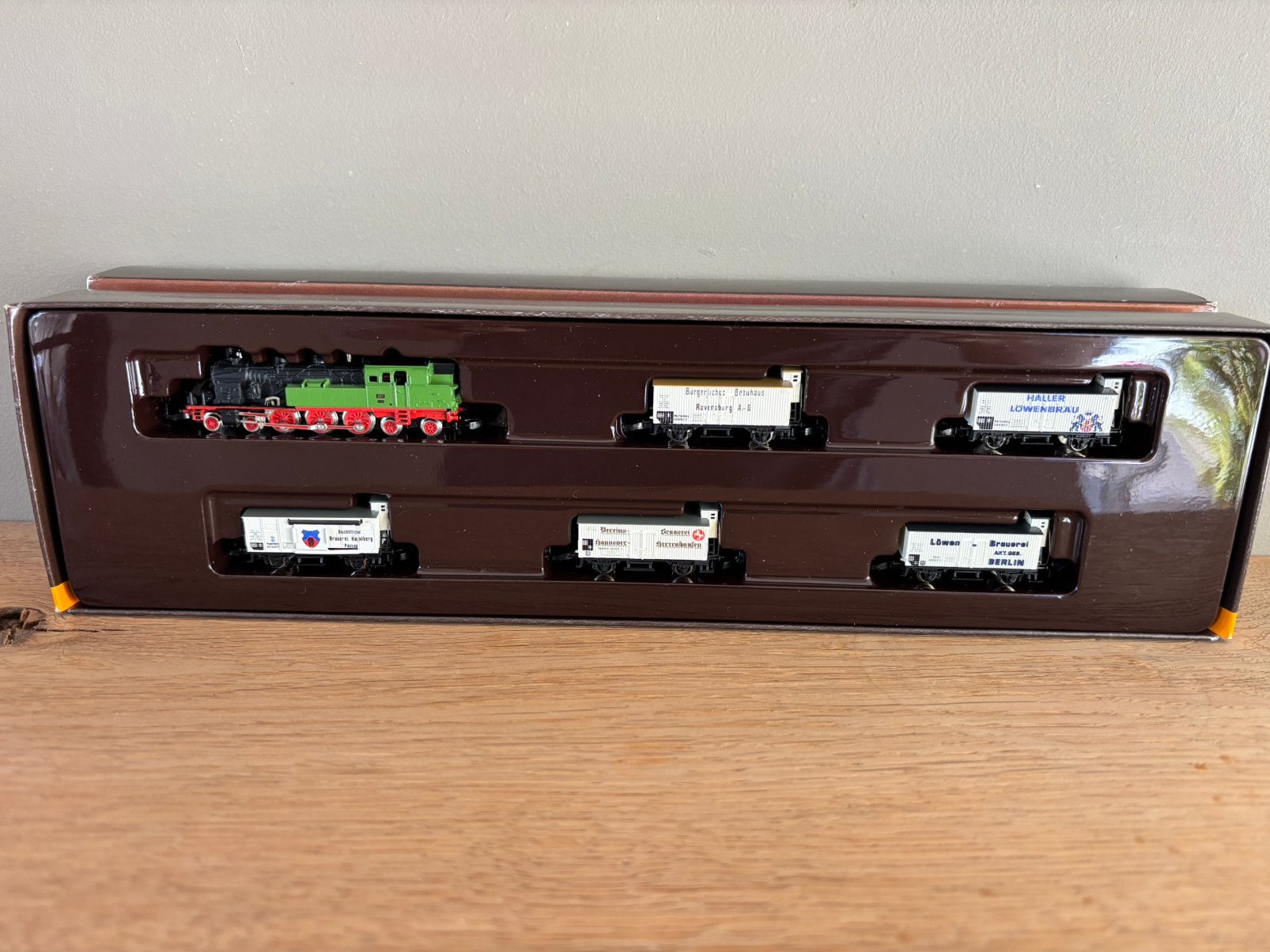 Märklin 8145 Set Mini-Club Z MHI Sondermodell nieuwstaat, Treinset, Gelijkstroom, Ophalen of Verzenden, Zo goed als nieuw