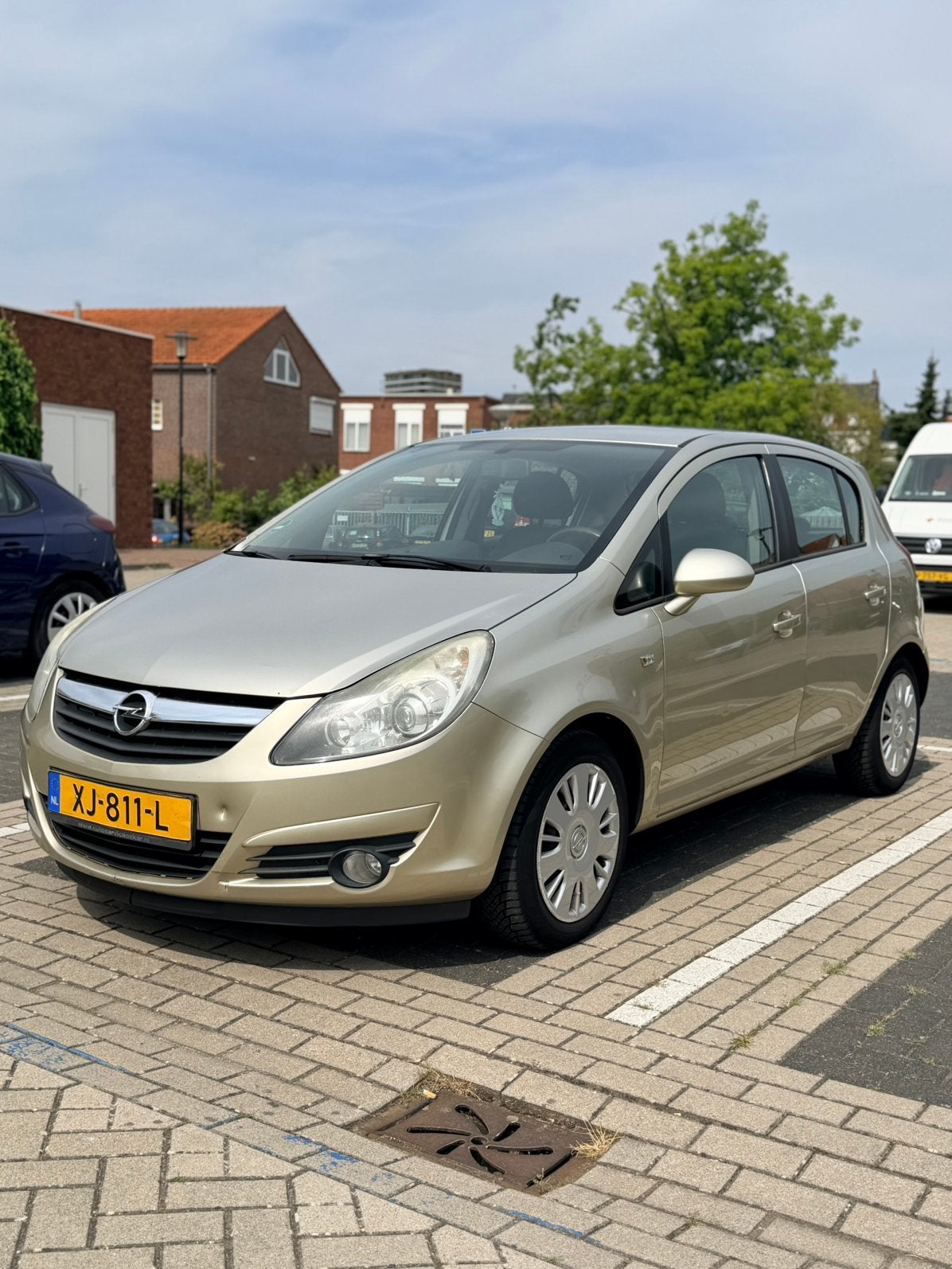 Opel Corsa 1.3 Cdti EcoFlex/ Airco/ Apk / 5D 2009, Auto's, Voorwielaandrijving, 74 pk, 4 cilinders, Leder en Stof