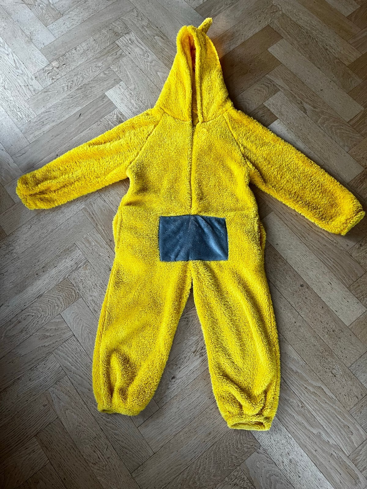 Geel Teletubbie-pak Laa-Laa (maat S), Ophalen of Verzenden, Gebruikt, Jongen of Meisje