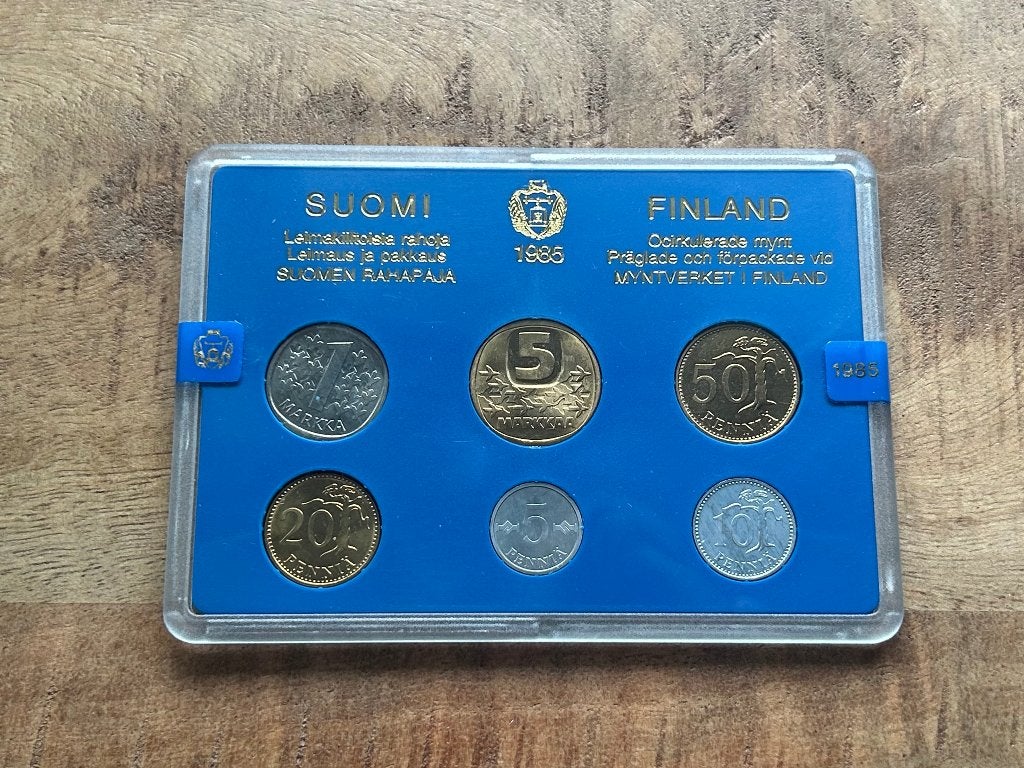 Munten set Finland 1985, Ophalen of Verzenden, Finland, Overige waardes, Setje