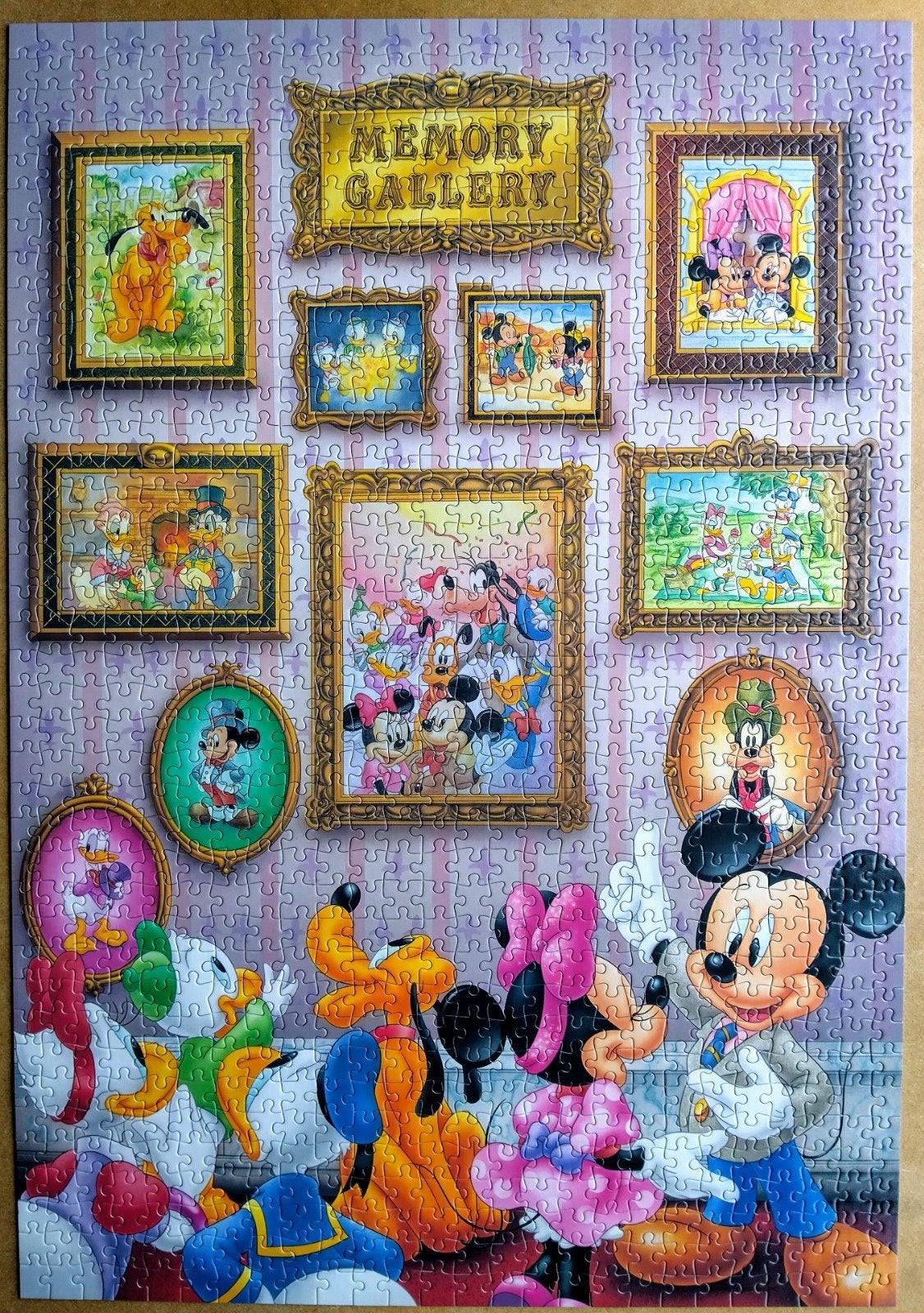 Disney puzzel Tenyo, Ophalen, 500 t/m 1500 stukjes, Zo goed als nieuw, Legpuzzel