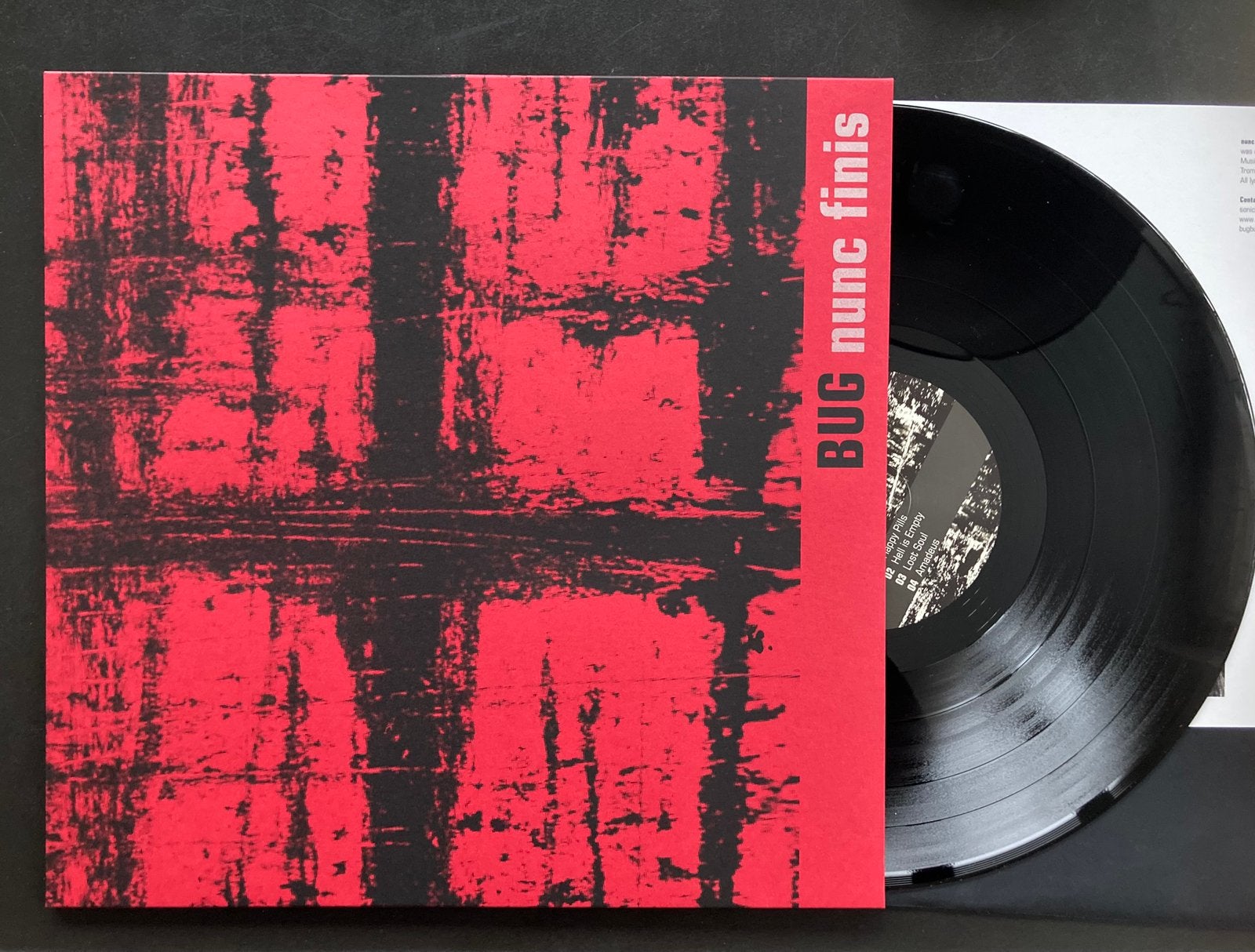 Bug - Nunc Finis noiserock punk sludgerock unsane Helmet, Ophalen of Verzenden, Zo goed als nieuw, 12 inch