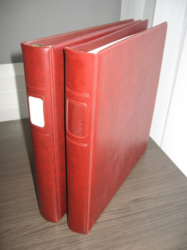 Nederland 1968 t/m 1990, in 2 Lindner-T albums. Postfris., Verzenden, Nederland