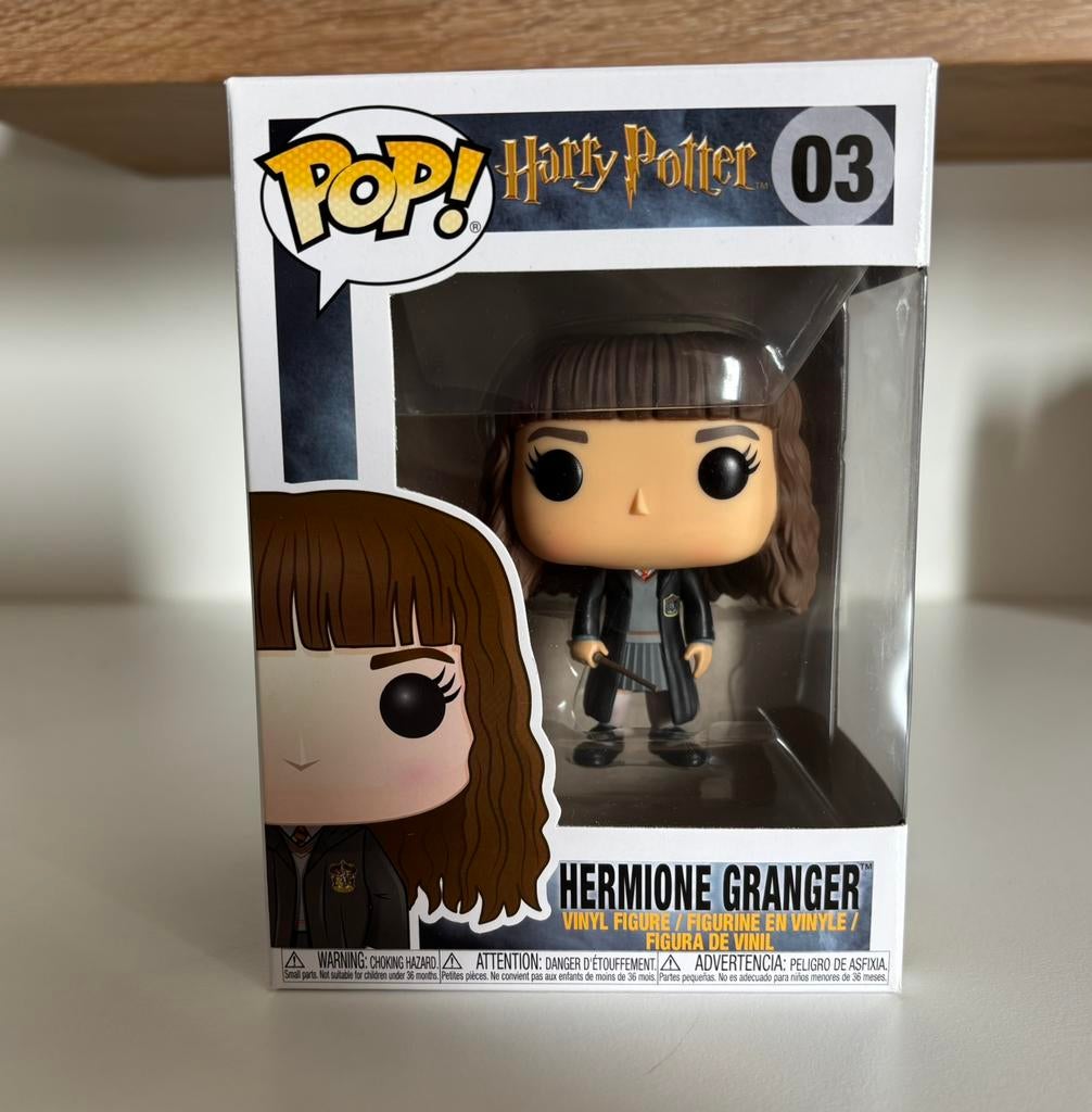 Funko Pop Hermelien Granger nr 03 Harry Potter, Verzamelen, Harry Potter, Ophalen of Verzenden, Nieuw