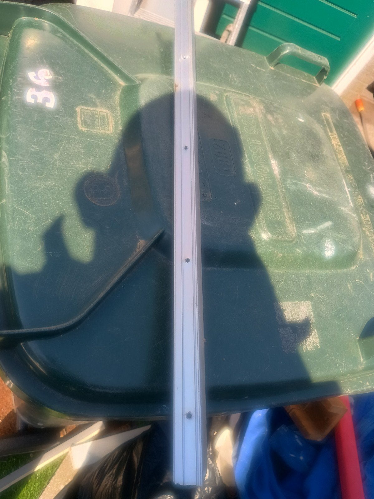 Rail voor tafel in camper, Caravans en Kamperen, Ophalen