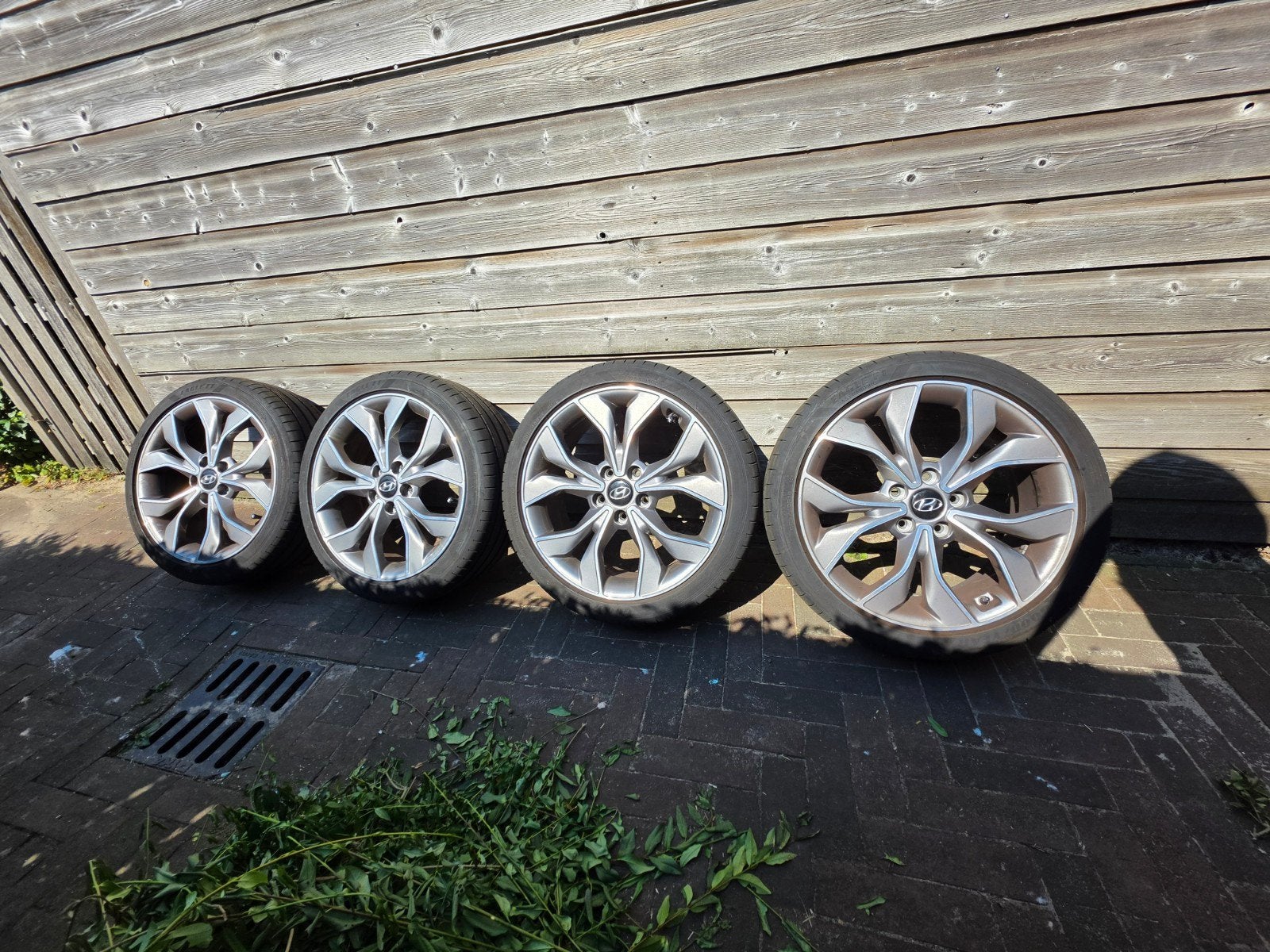 Hyundai i30 N Line velgen 18inch, Auto-onderdelen, Banden en Velgen, Ophalen, 18 inch, Gebruikt, Banden en Velgen