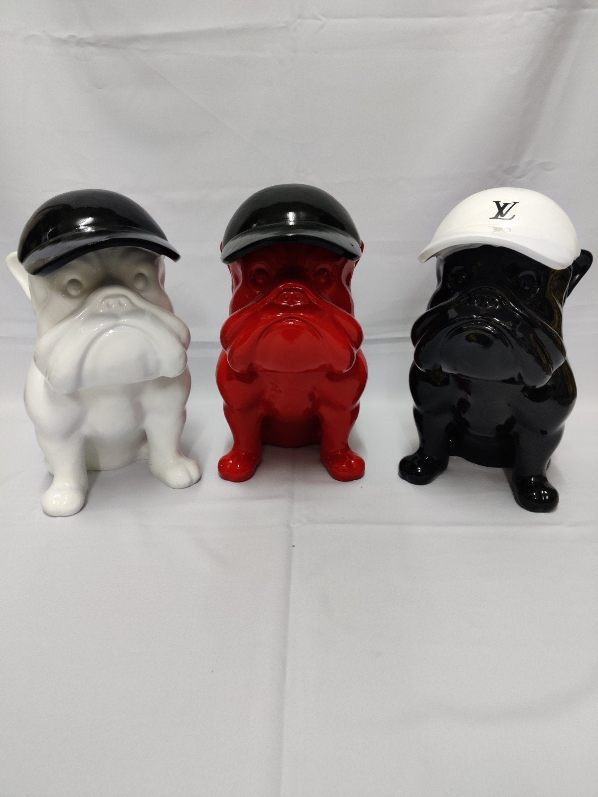 Franse Bulldog met Pet, bully, Engelse bulldog, Verzamelen, Ophalen of Verzenden, Nieuw, Dier