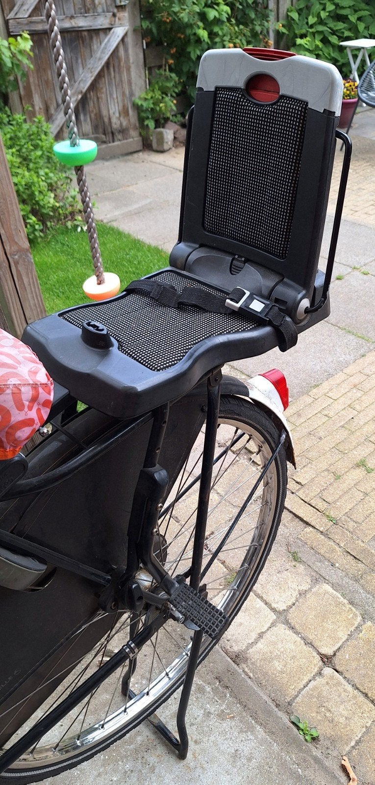 Fietsstoeltje / achterzitje voor kind, Fietsen en Brommers, Fietsaccessoires | Fietsstoeltjes, Ophalen, Achterzitje, 9 t/m 18 kg