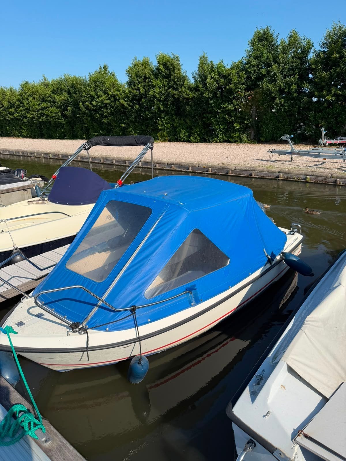 Crescent 450 Cosmos met Yamaha 9.9pk 4-takt en trailer, Watersport en Boten, Ophalen