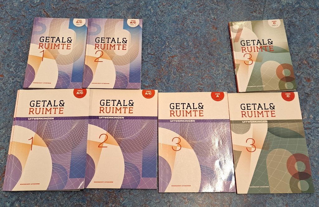 Getal en ruimte (11e ed) wiskunde-a/c vwo boek en uitwerking, Boeken, Ophalen of Verzenden, Gelezen, VWO, Wiskunde A