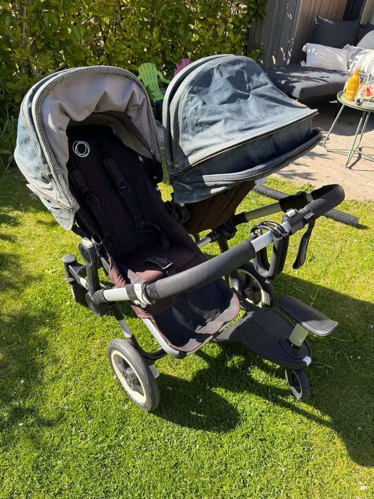 Bugaboo Donkey Diesel Duowagen - Gebruikt, Gebruikt, Ophalen of Verzenden, Combiwagen, Duowagen