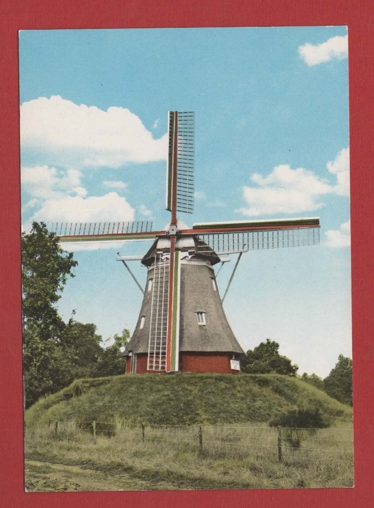 Zweeloo-Aalden(Dr.) - Molen - de Jantina Elling Molen - Ong., Ophalen of Verzenden, 1980 tot heden, Ongelopen, Drenthe