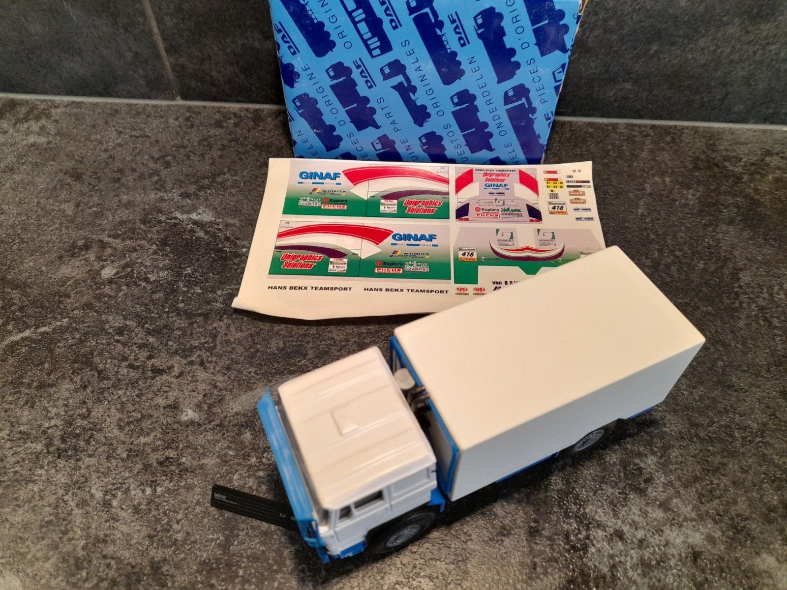 Daf 3600 Dakar met Decal Hans Bekx, Ophalen of Verzenden, Zo goed als nieuw, Bus of Vrachtwagen, Overige merken