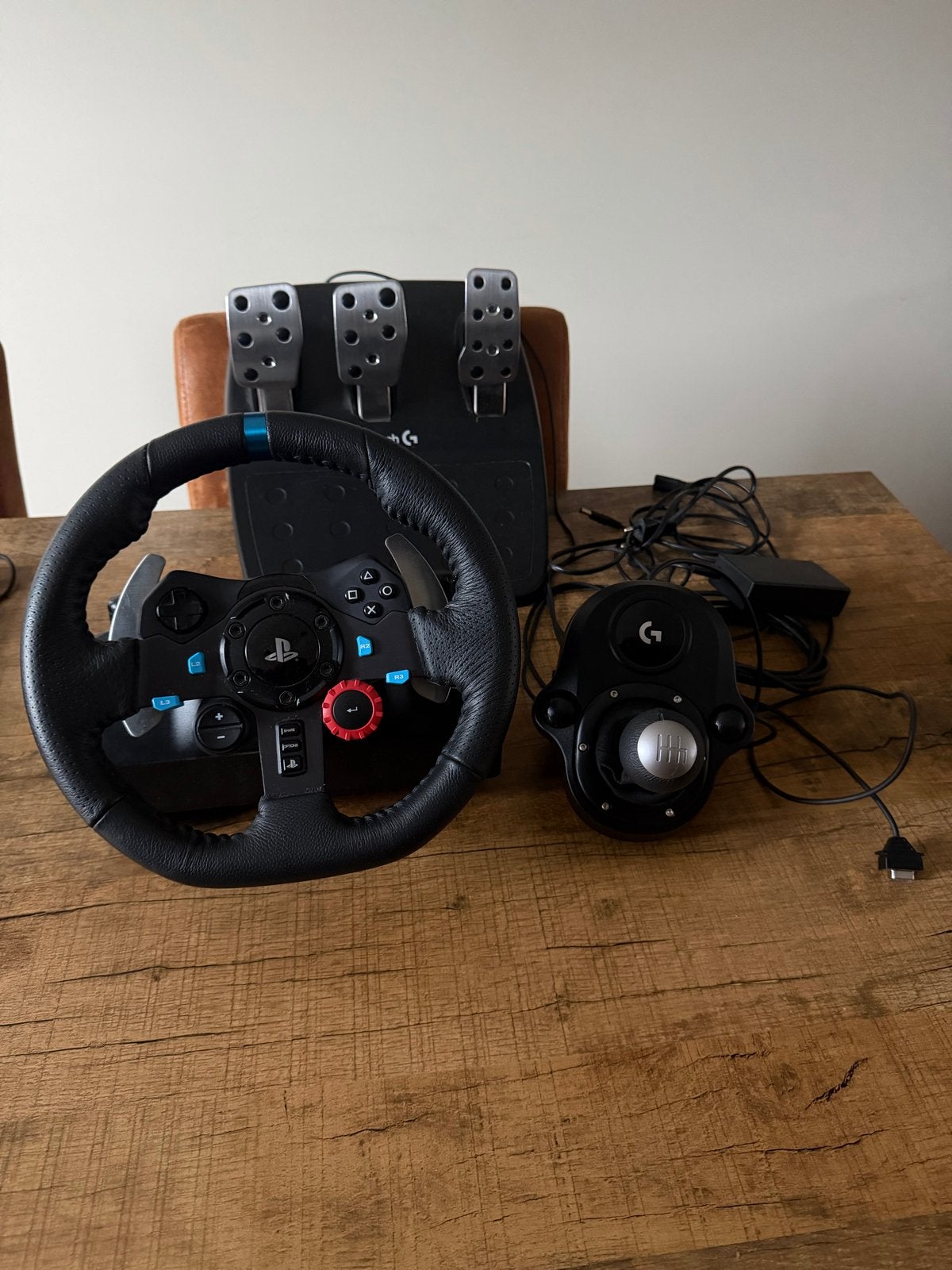 Logitech G29 Stuur met pedalen, shifter voor PS5/PS4/PC, Ophalen of Verzenden, Gebruikt, Stuur of Pedalen, PlayStation 3