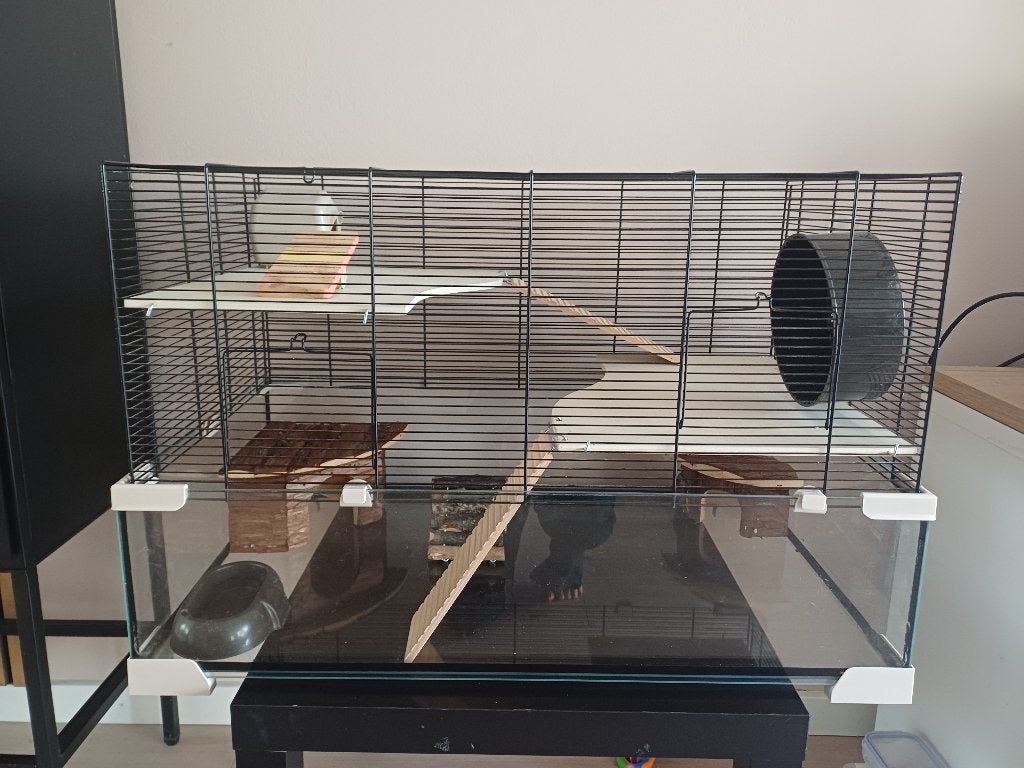 Mooie hamster (of knaagdier) kooi, Kooi, Zo goed als nieuw, Hamster, 75 tot 110 cm