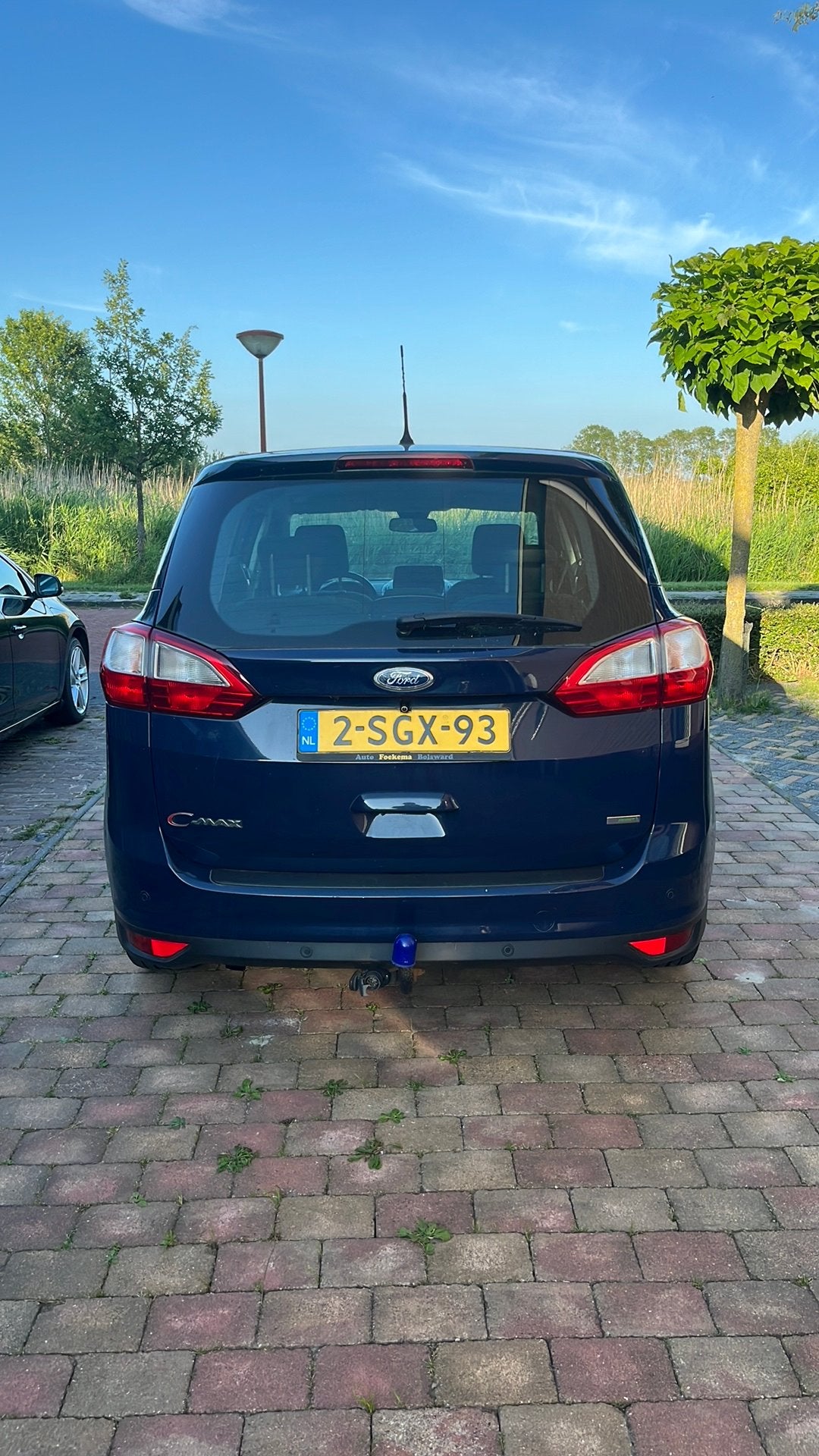 Ford Grand C-MAX gereviseerde 1.0 92KW Ecoboost 2013 Blauw, Auto's, Ford, Particulier, Grand C-Max, ABS, Airbags, Airconditioning