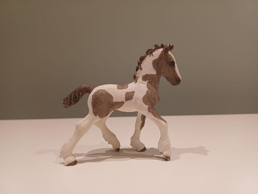 Schleich tinker veulen 13774, Ophalen of Verzenden, Zo goed als nieuw, Paard, Beeldje of Figuurtje