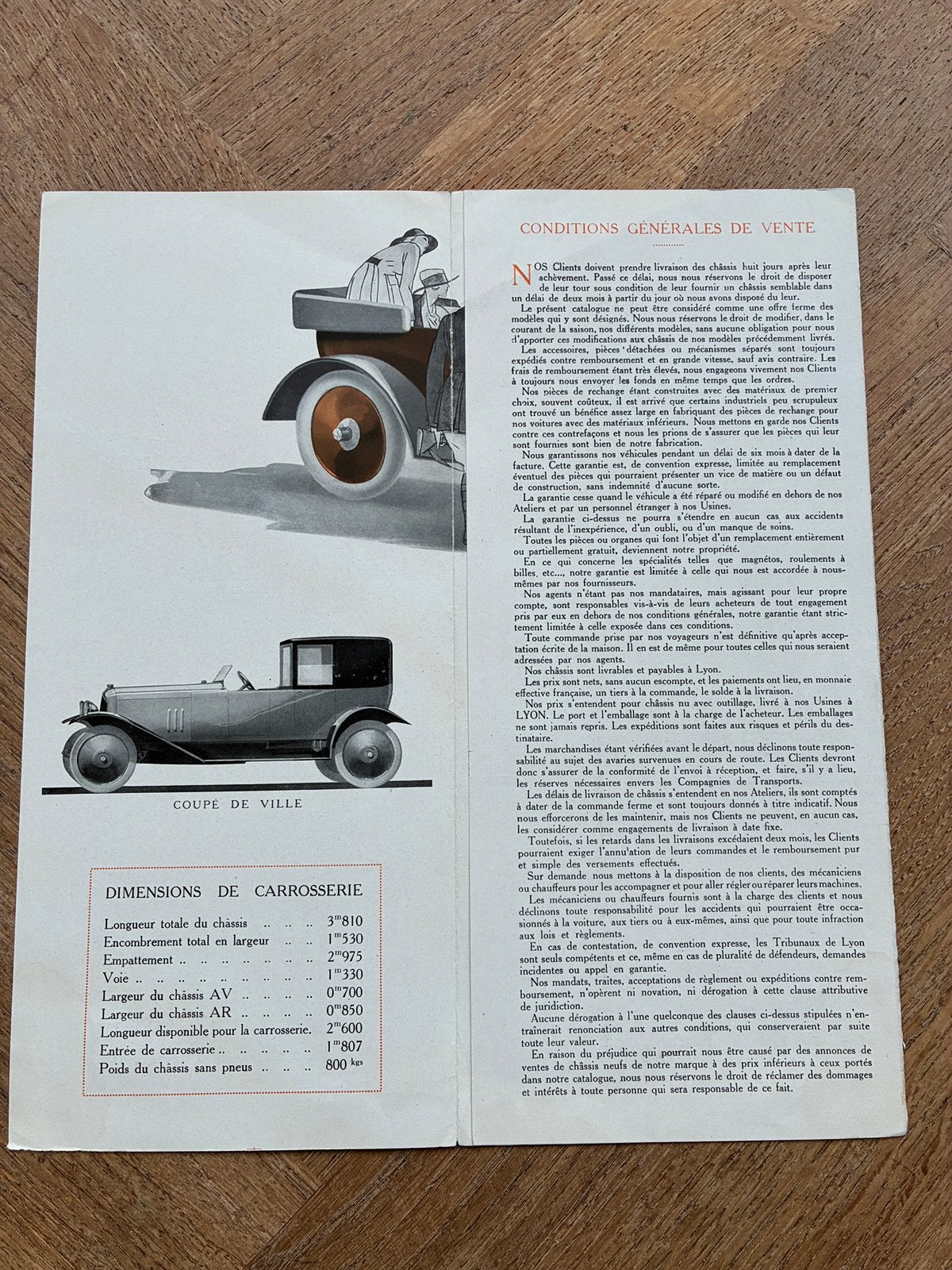 Foto 3 van 1921 La Buire brochure