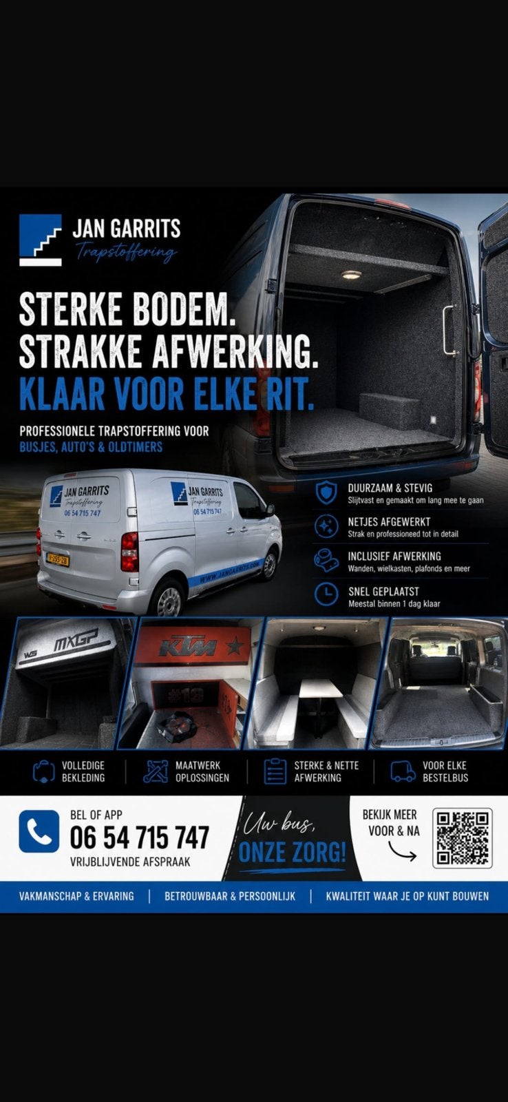 Stofferen bus/camper/boot/oltimer enz…, Ophalen of Verzenden, Zo goed als nieuw, Update