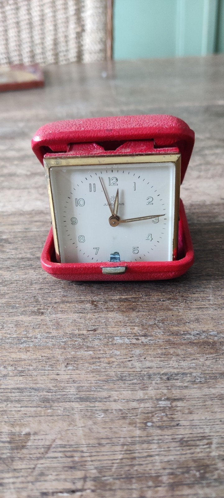 vintage reiswekker Junghans., Witgoed en Apparatuur, Ophalen, Gebruikt