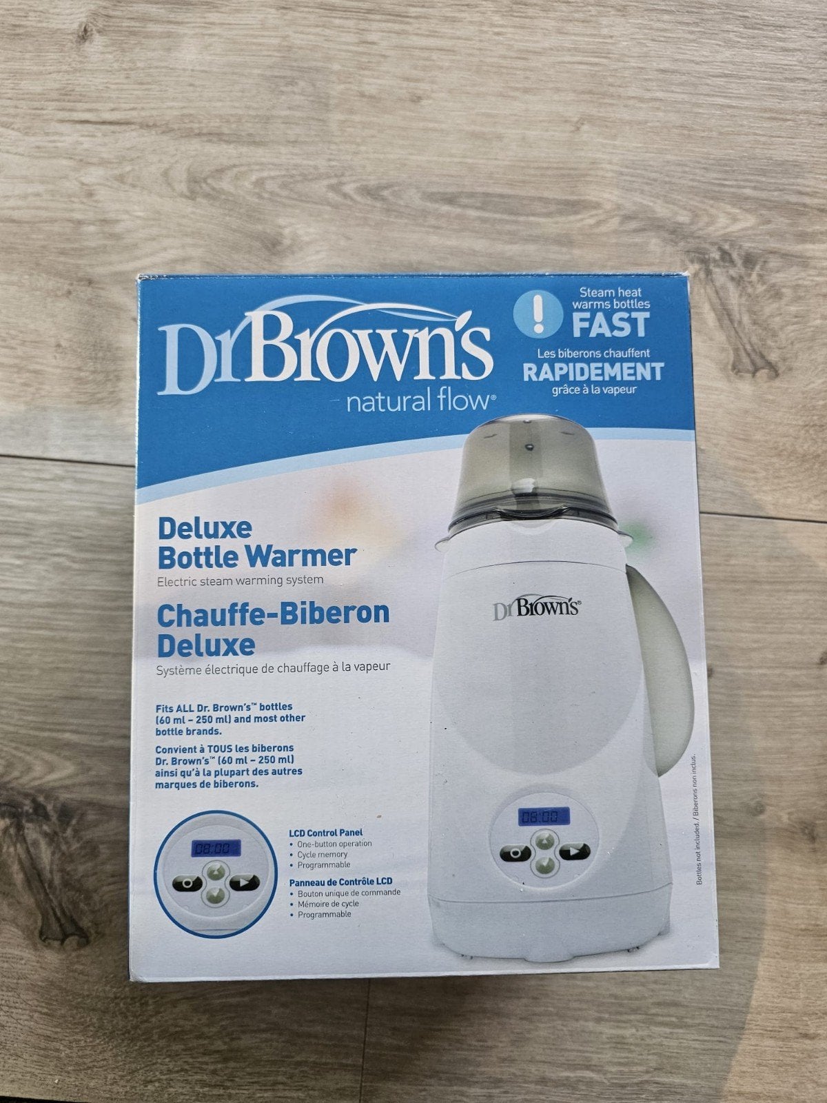 Dr Brown's flessenwarmer nieuw in doos, Ophalen of Verzenden, Nieuw, Flessen- of potjesverwarmer