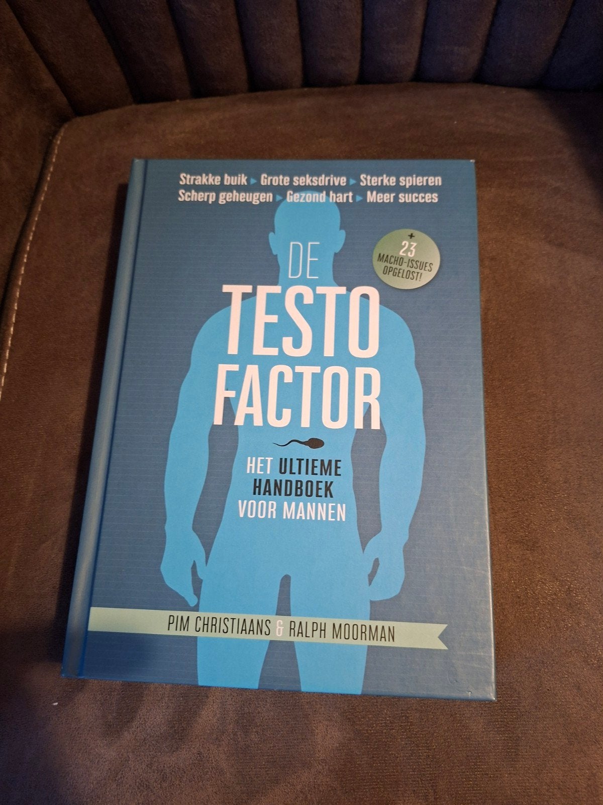 De Testofactor: Het Ultieme Handboek voor Mannen, Ophalen of Verzenden, Zo goed als nieuw, Gezondheid en Conditie, Pim Christiaans & Ralph Moorman