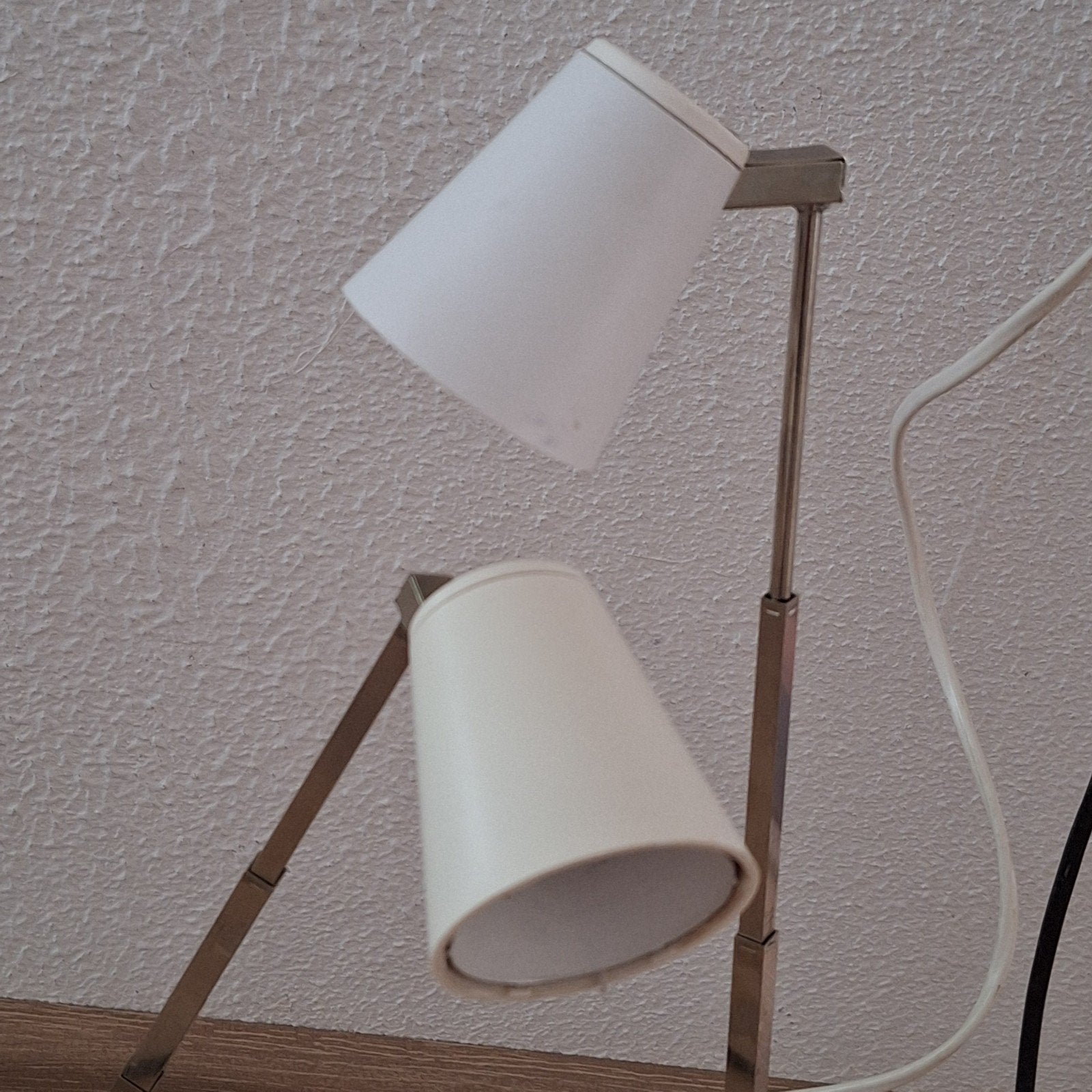 Lampetta Italy telescoop laml vintage design, Ophalen of Verzenden, Gebruikt, Wit, Rond