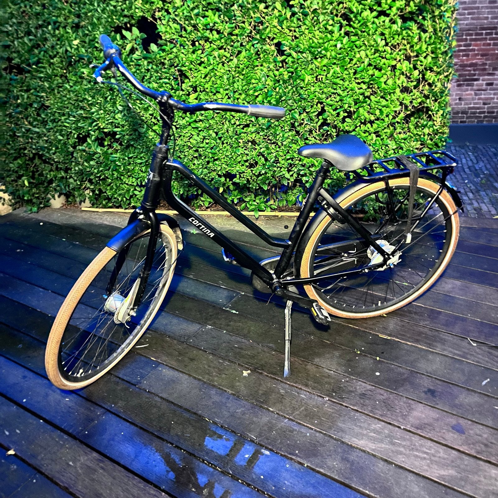 Cortina Meidenfiets met 7 versnellingen, Fietsen en Brommers, Versnellingen, Zo goed als nieuw, Trommelrem, Ophalen