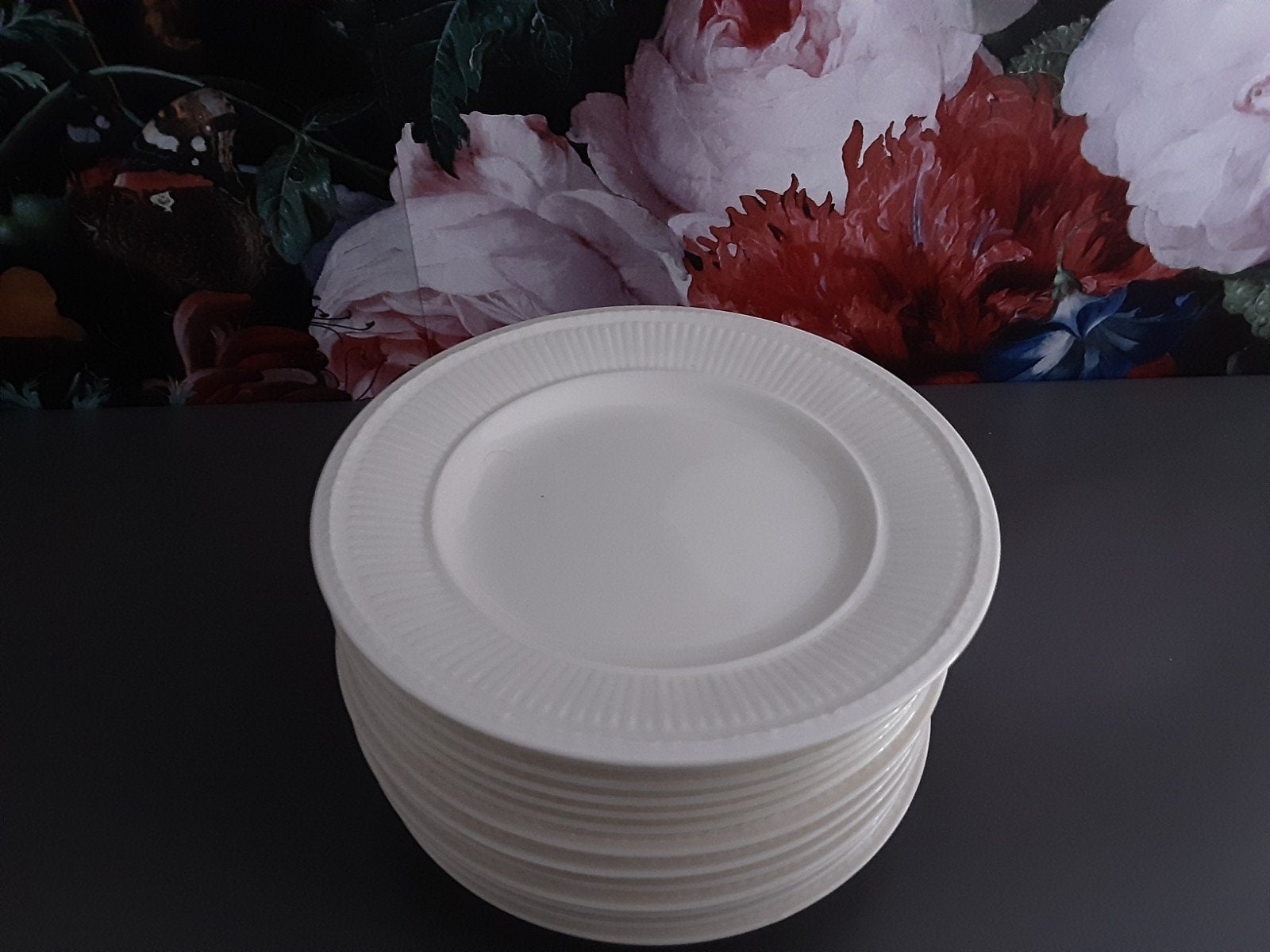 wedgwood Edme gebaksbordjes 16cm per stuk, Huis en Inrichting, Keuken | Servies, Ophalen, Aardewerk, Bord(en)