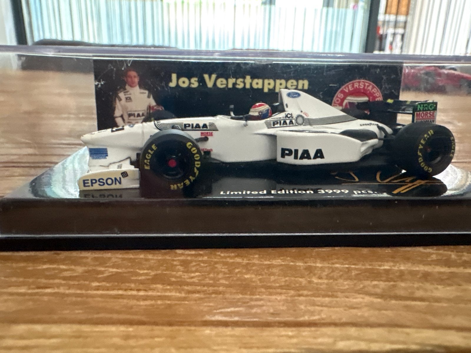 Minichamps Jos Verstappen Tyrrell Ford 023 Limited Edition, Ophalen of Verzenden, Zo goed als nieuw, Overige typen