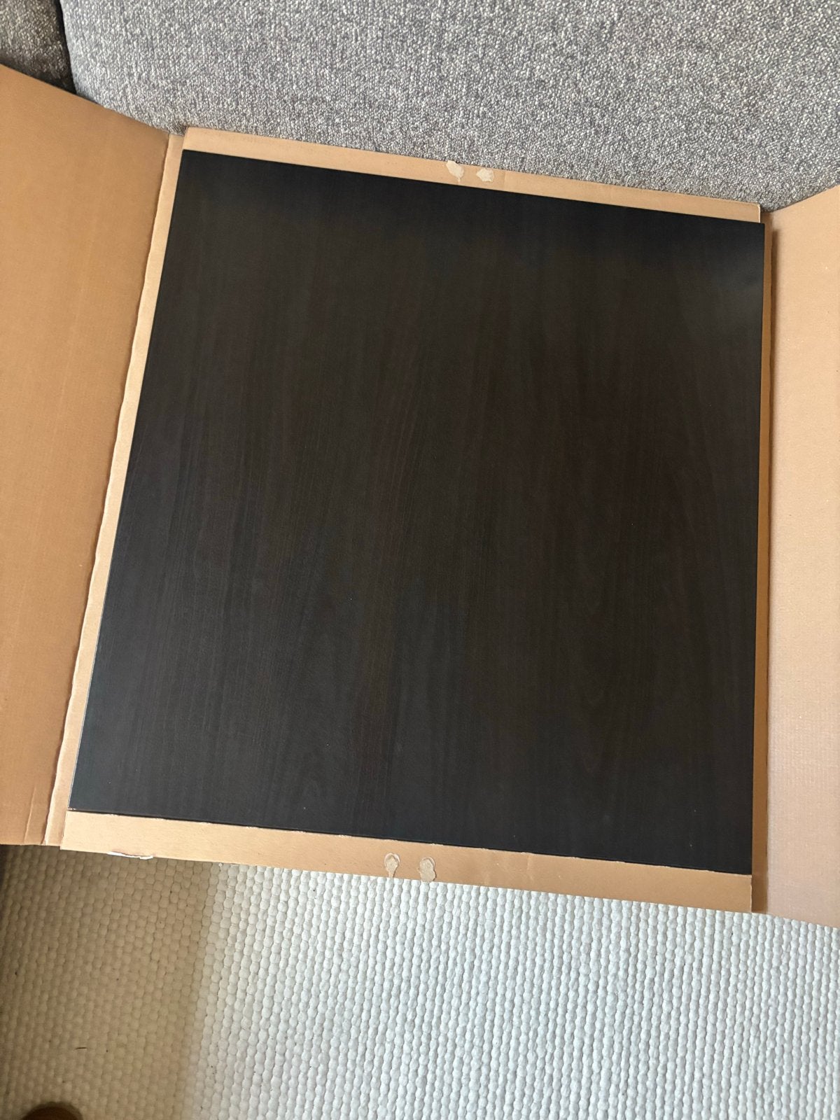 2x IKEA LAPPVIKEN besta deuren 60x64 cm, donkerbruin, Ophalen, Gebruikt, Minder dan 80 cm, Overige typen