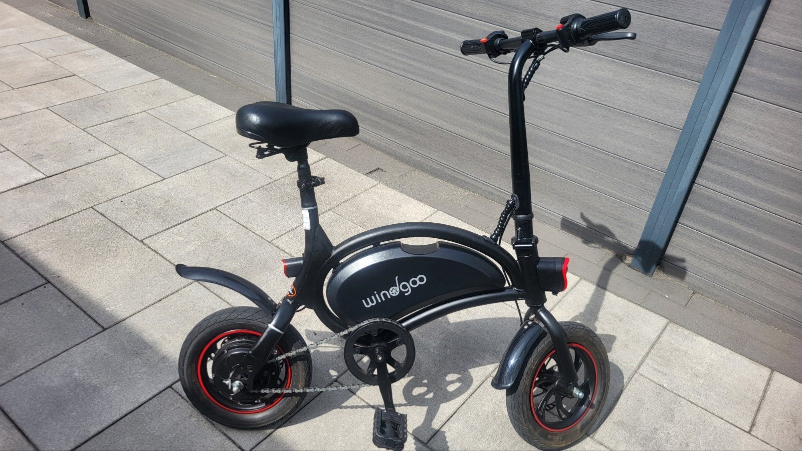 Windgoo B3 elektrische fiets met gashendel, Minder dan 47 cm, Ophalen, Gebruikt, Overige merken
