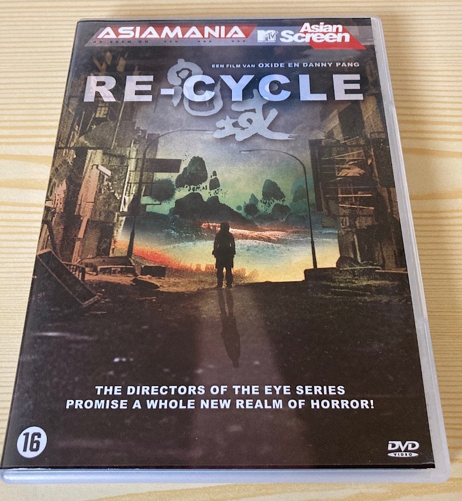 dvd Re-Cycle (horror Asiamania), Cd's en Dvd's, Vanaf 16 jaar, Ophalen, Zo goed als nieuw