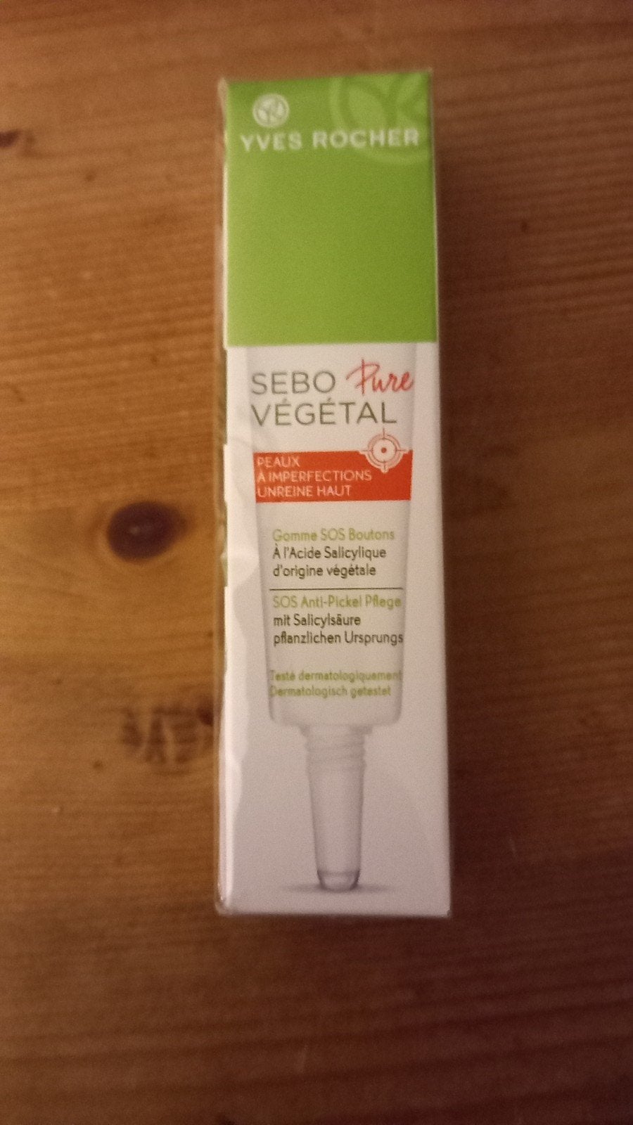 Sebo Végétal. Pure. Yves Rocher. 
Yves Rocher., Ophalen of Verzenden, Nieuw, Gehele gezicht