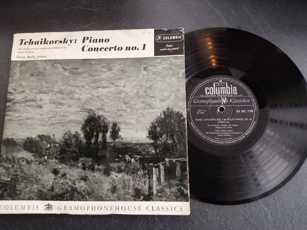 Tchaikovsky Piano concerto no.1 Geza Anda in nette staat, Kamermuziek, Ophalen of Verzenden, Zo goed als nieuw, 12 inch