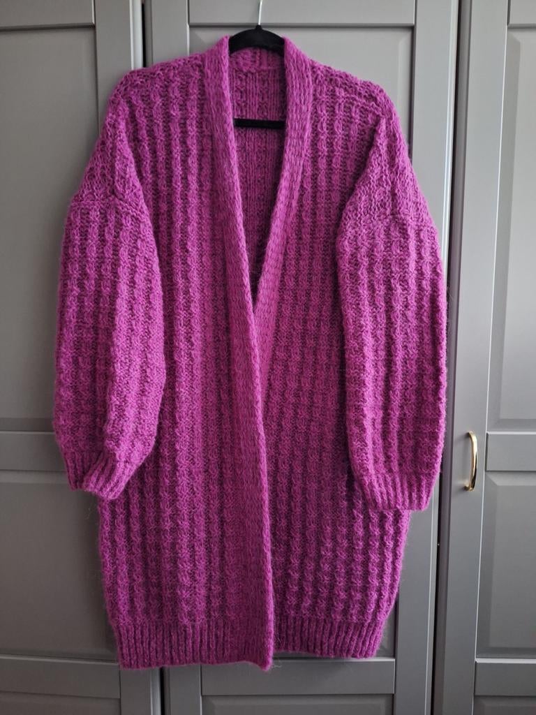 Nieuw handgemaakt alpaca lange vest, een maat, Kleding | Dames, Truien en Vesten, Ophalen of Verzenden, Nieuw, Maat 46/48 (XL) of groter