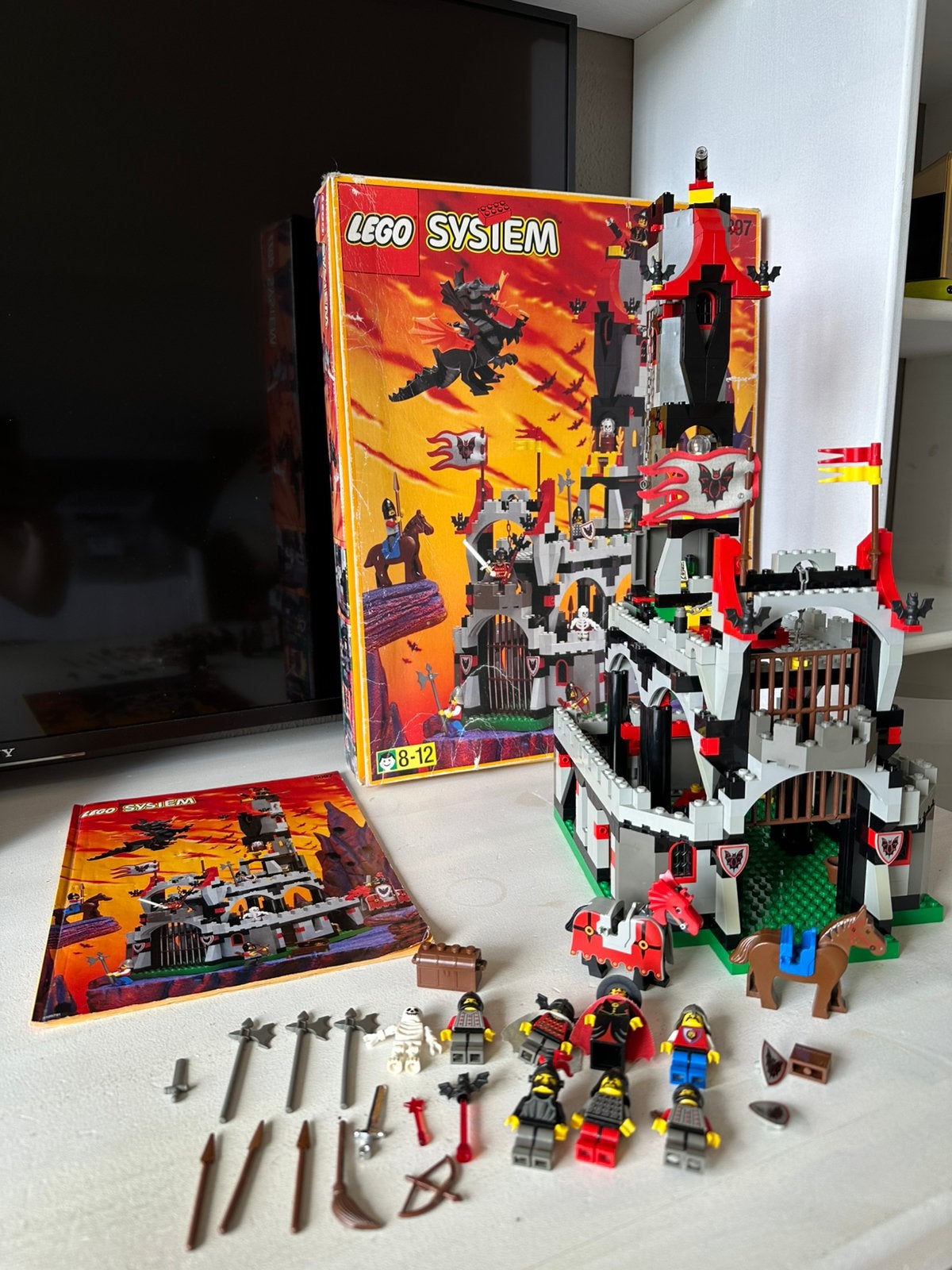 Lego 6097 Night Lord’s Castle, Kinderen en Baby's, Gebruikt, Lego, Ophalen of Verzenden, Castle