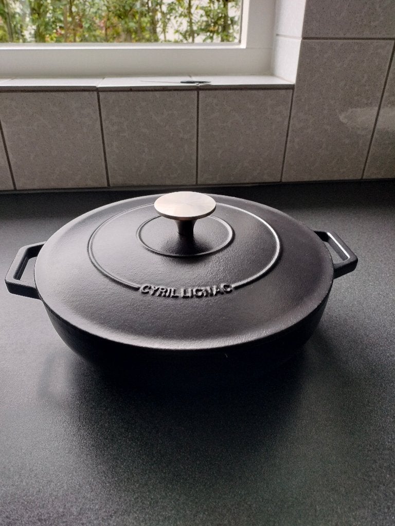 Nieuw Ronde sauteer pan /stoofpan  Cyril Lignac,, Huis en Inrichting, Keuken | Potten en Pannen, Ophalen of Verzenden, Nieuw, Overige materialen