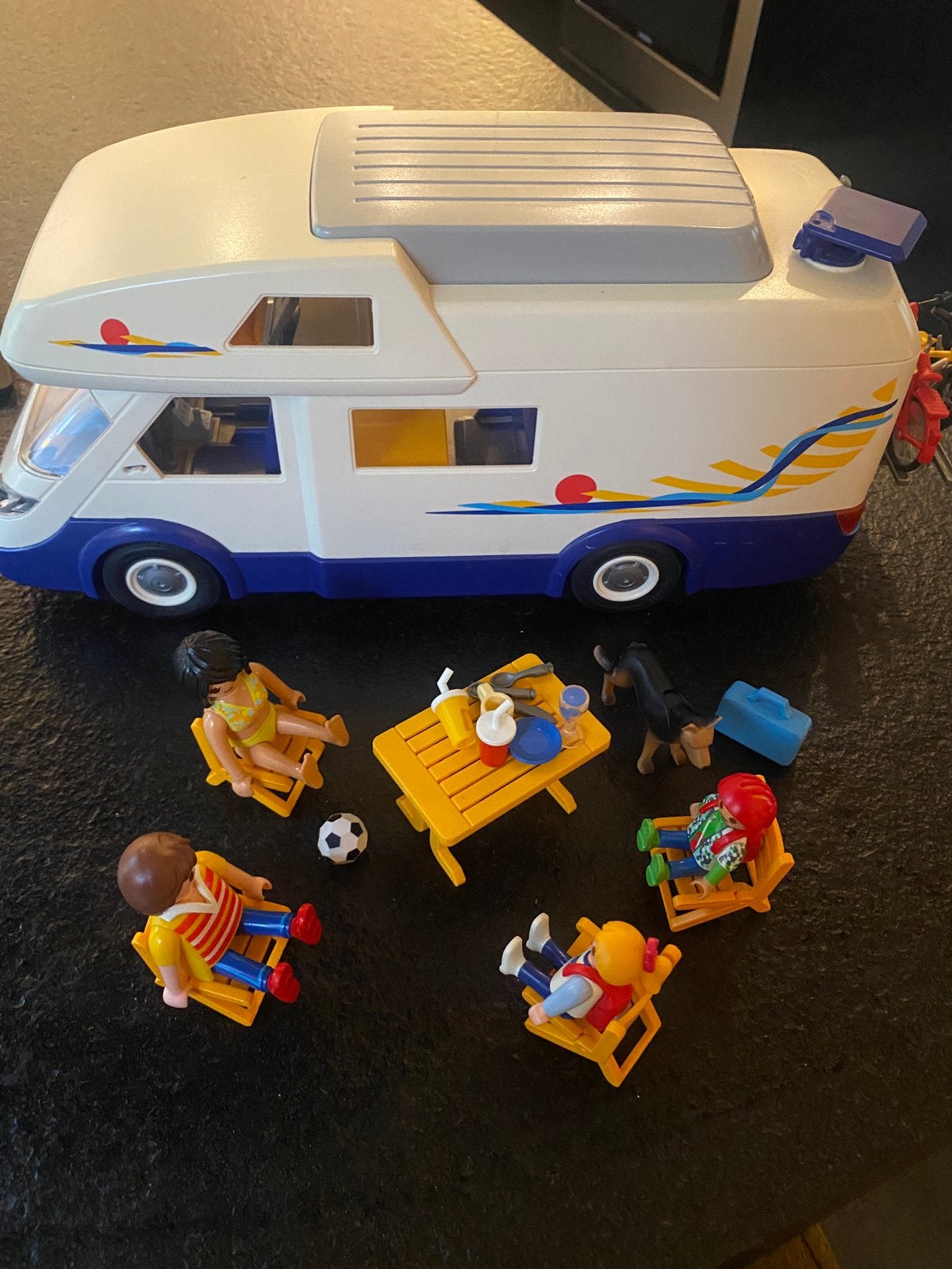 Camper met veel losse spullen, Complete set, Voertuig, Ophalen of Verzenden, Zo goed als nieuw