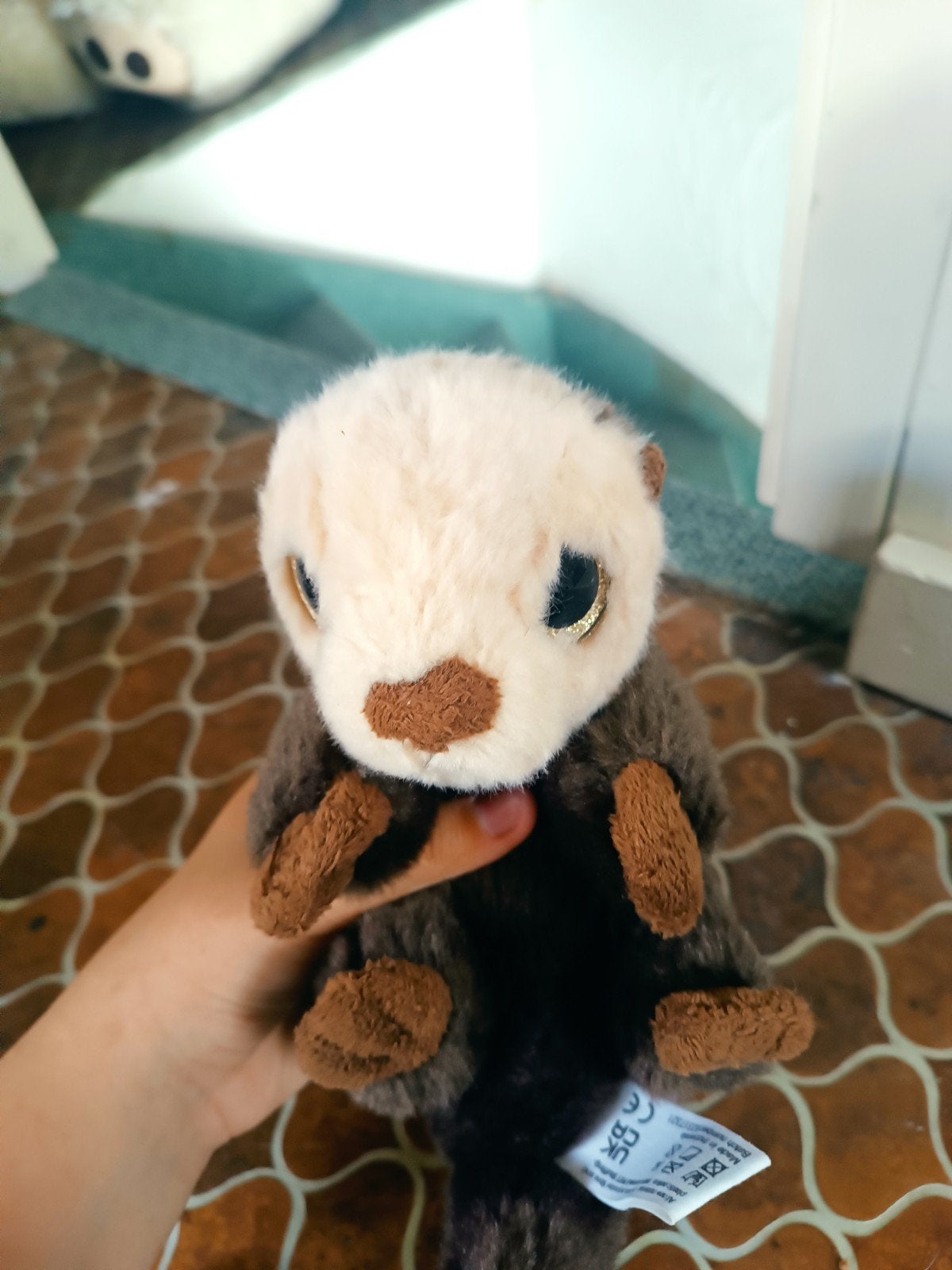 Schattige Otter Knuffel - Zo goed als nieuw, Overige merken, Overige karakters, Overige typen, Ophalen of Verzenden