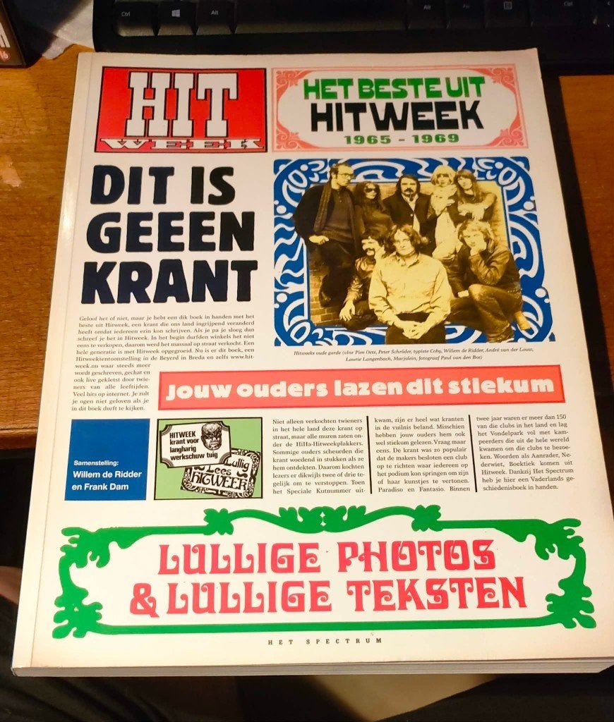 Hitweek 1965-1969 Beste van !!, Verzamelen, Ophalen of Verzenden, Zo goed als nieuw, Boek, Tijdschrift of Artikel