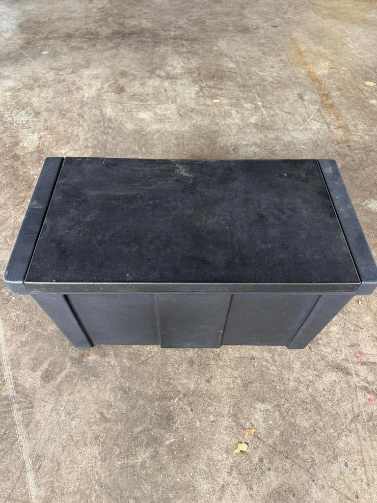 Whaly Bankbak Breed met opbergruimte zwart voor Whaly 455, Ophalen, Gebruikt, Interieur en Kussens