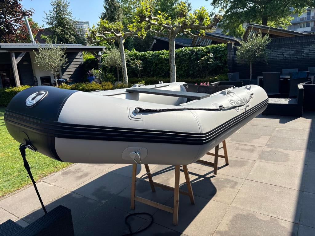 Talamex Rubberboot 300cm, en 6pk 4t Mercury. Instapklare set, Watersport en Boten, Rubberboten, Ophalen, Zo goed als nieuw, Mercury