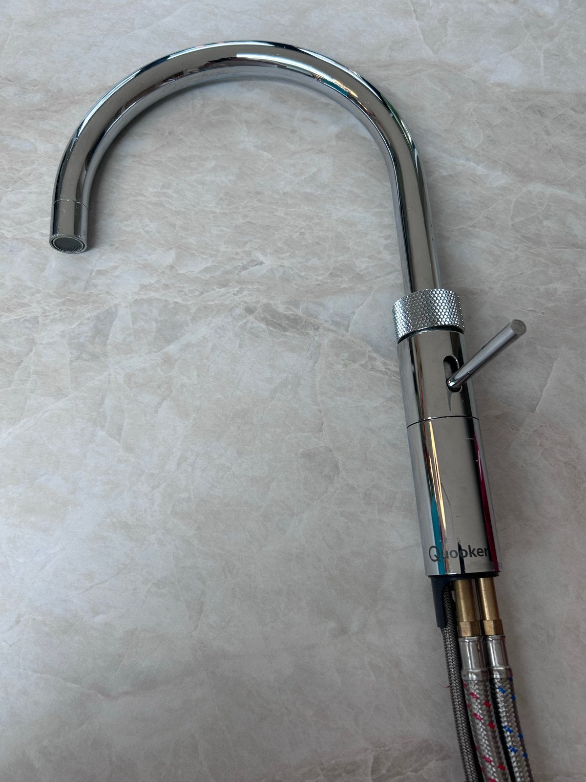 Quooker PRO3-VAQ E met chromen kraan, Huis en Inrichting, Ophalen, Overige typen, Zilver, Zo goed als nieuw
