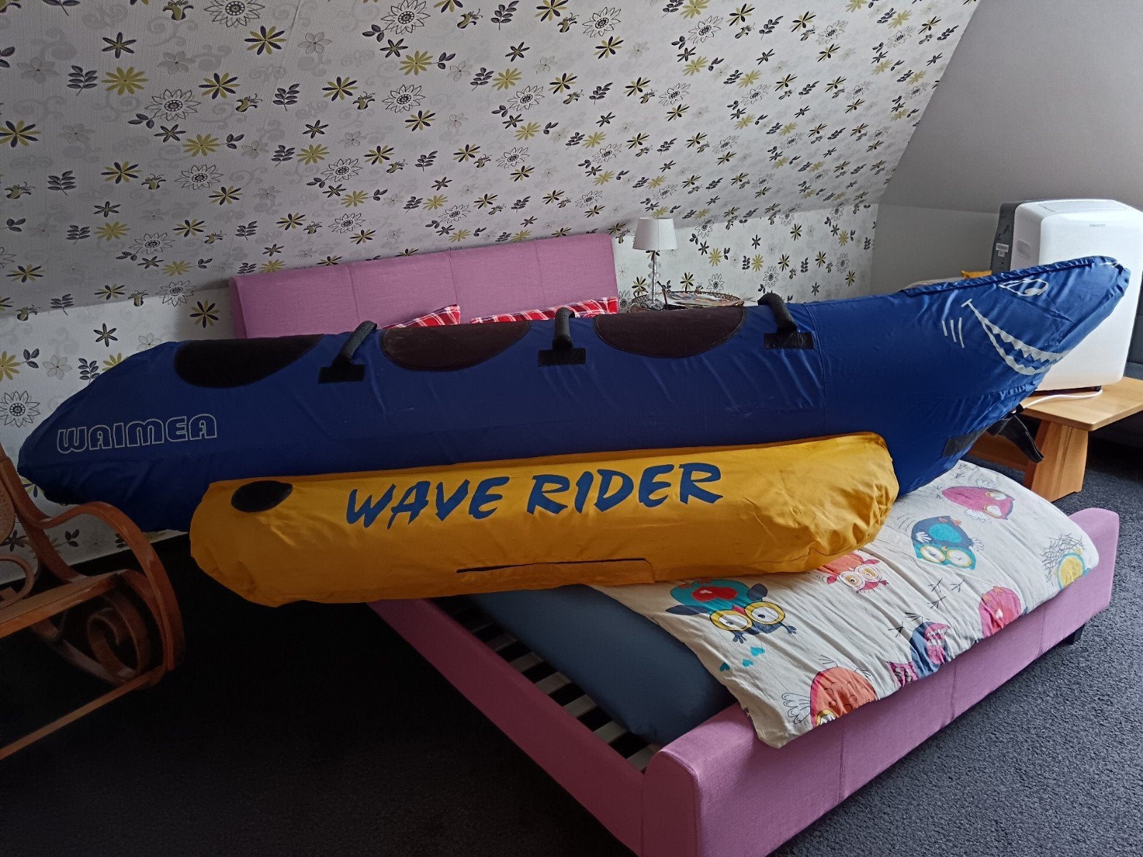 Waimea Wave Rider Banaanboot met touw, Ophalen of Verzenden, Gebruikt, Overige typen