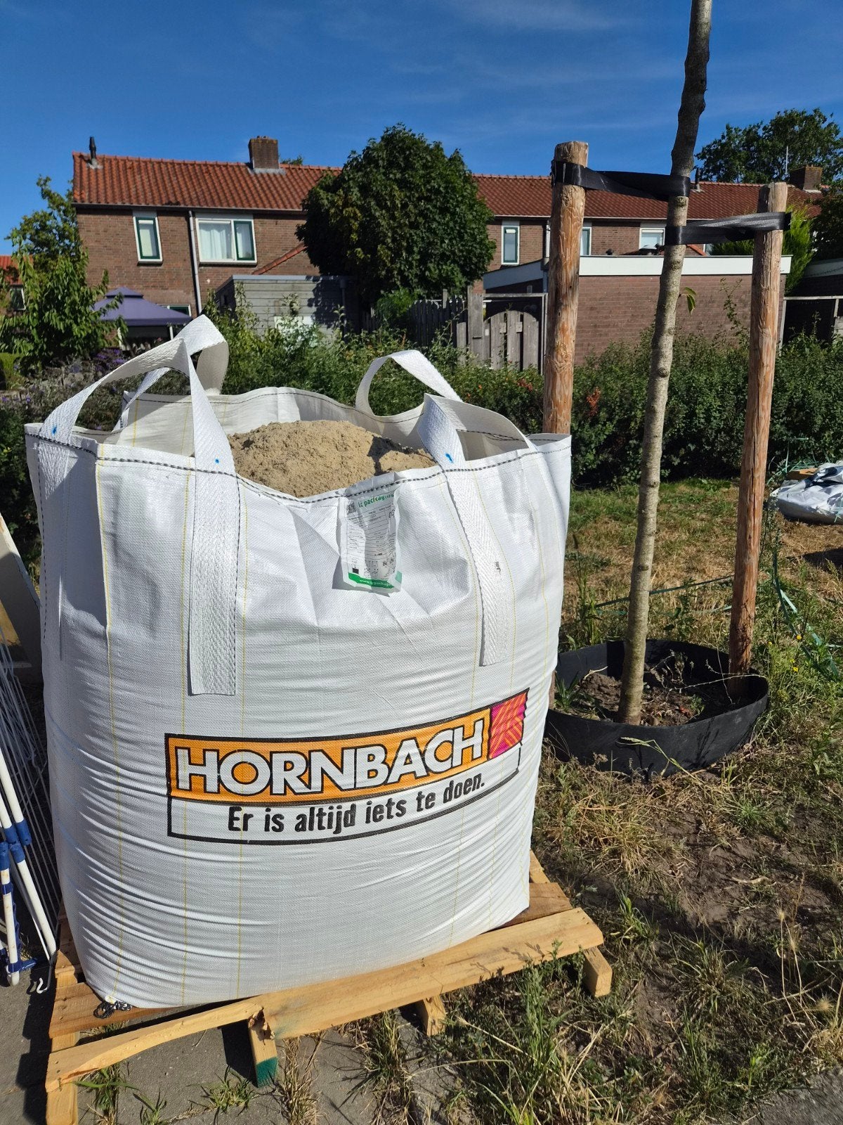 1 big bag zand (1m3, ongebruikt), Ophalen, Nieuw, Ophoogzand