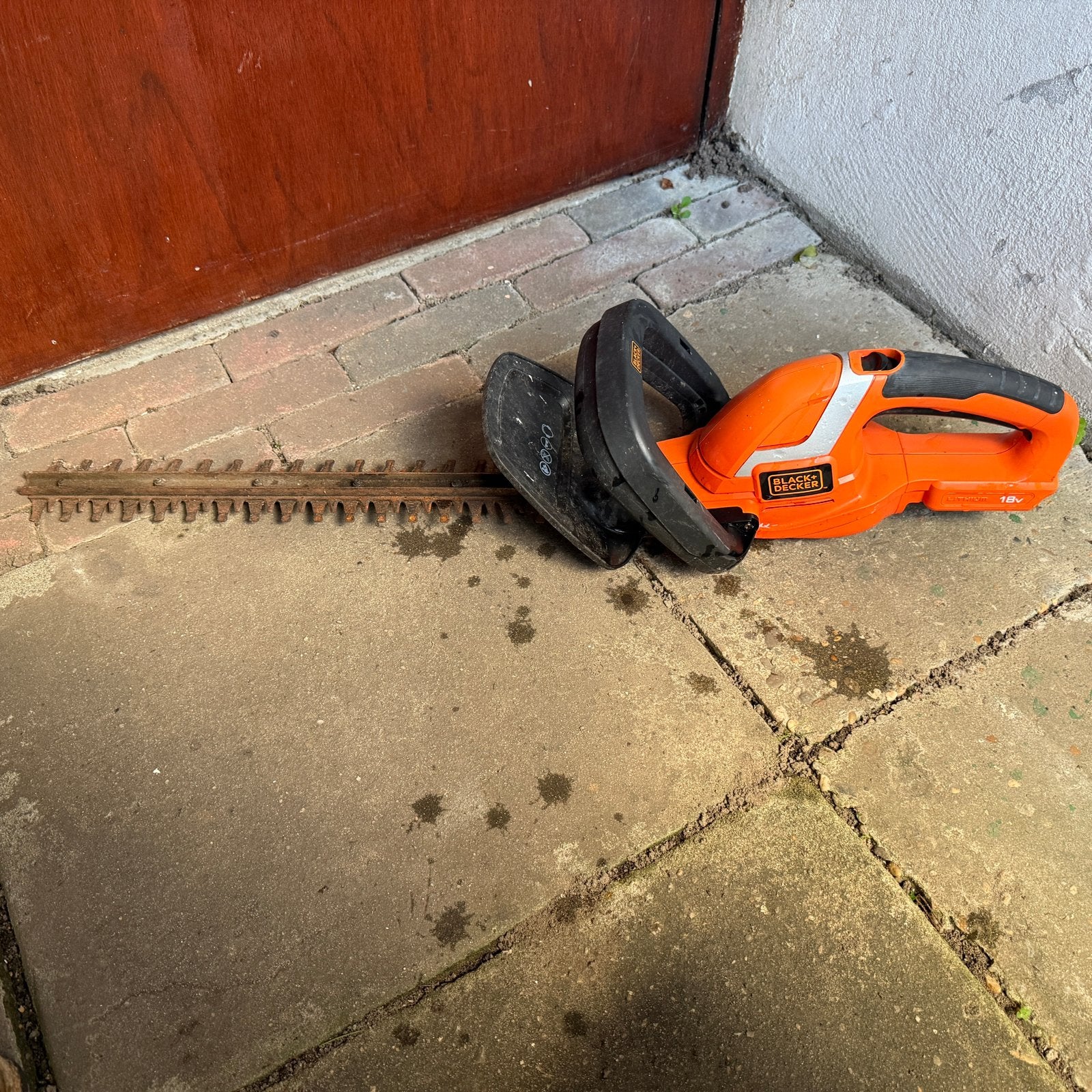 Black+Decker GTC1845L heggenschaar (excl. accu), Ophalen, Gebruikt, Accu